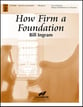 How Firm a Foundation Handbell sheet music cover